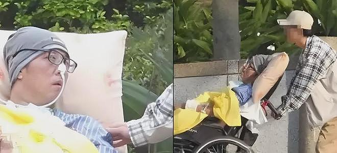 57岁袁惟仁送医画面曝光,成植物人三年身形消瘦,靠母亲姐姐照顾(组图) - 8
