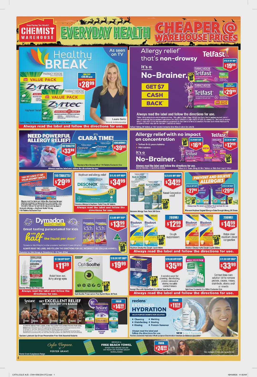 继续大量半价！【Chemist Warehouse】药店 12月1日至14日优惠目录（组图） - 4