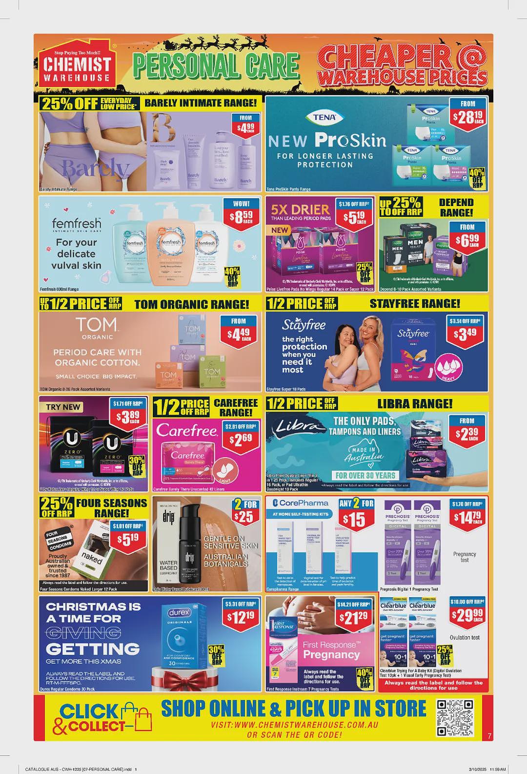 继续大量半价！【Chemist Warehouse】药店 12月1日至14日优惠目录（组图） - 7