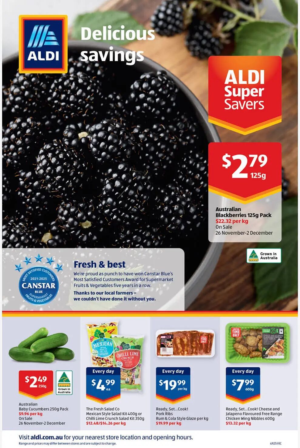 本周最新!澳洲各大超商折扣清单出炉,全品类好物触达历史低价!Woolworths、Coles、Aldi、Umall...(组图) - 120