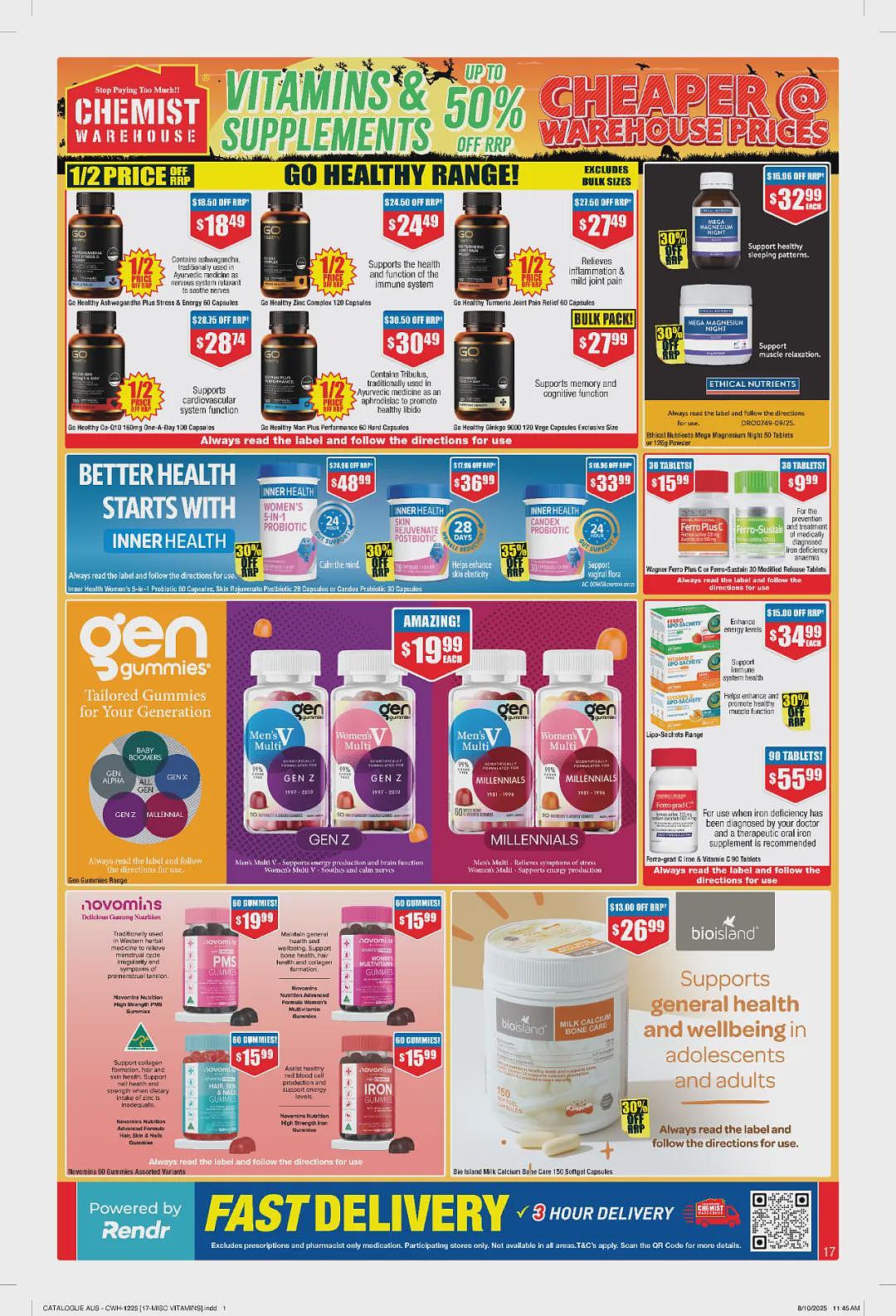继续大量半价！【Chemist Warehouse】药店 12月1日至14日优惠目录（组图） - 17