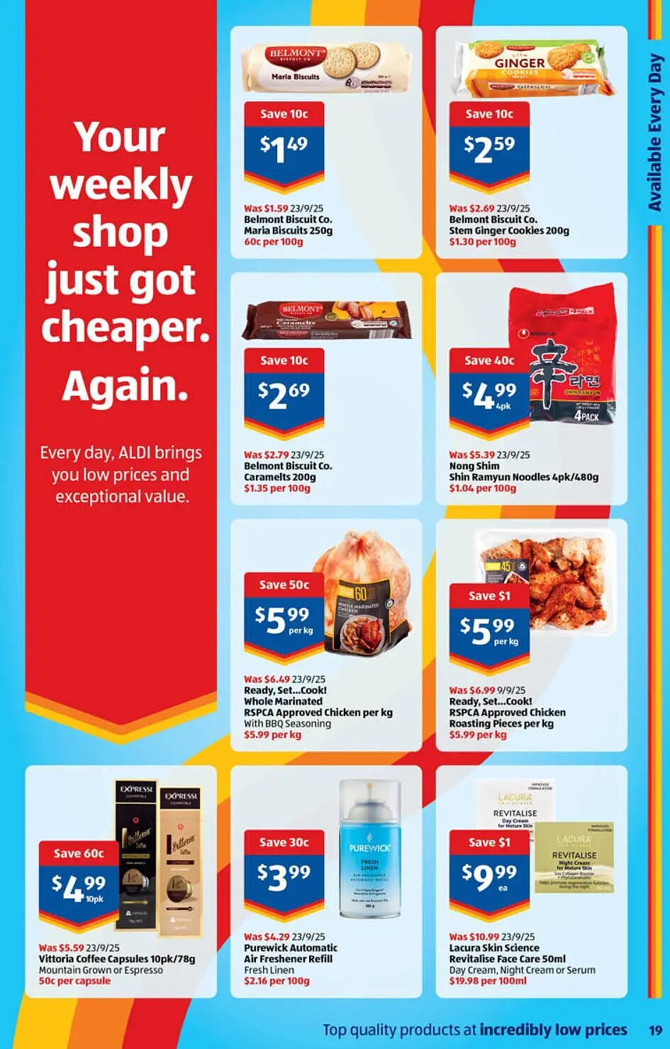 本周最新!澳洲各大超商折扣清单出炉,全品类好物触达历史低价!Woolworths、Coles、Aldi、Umall...(组图) - 115