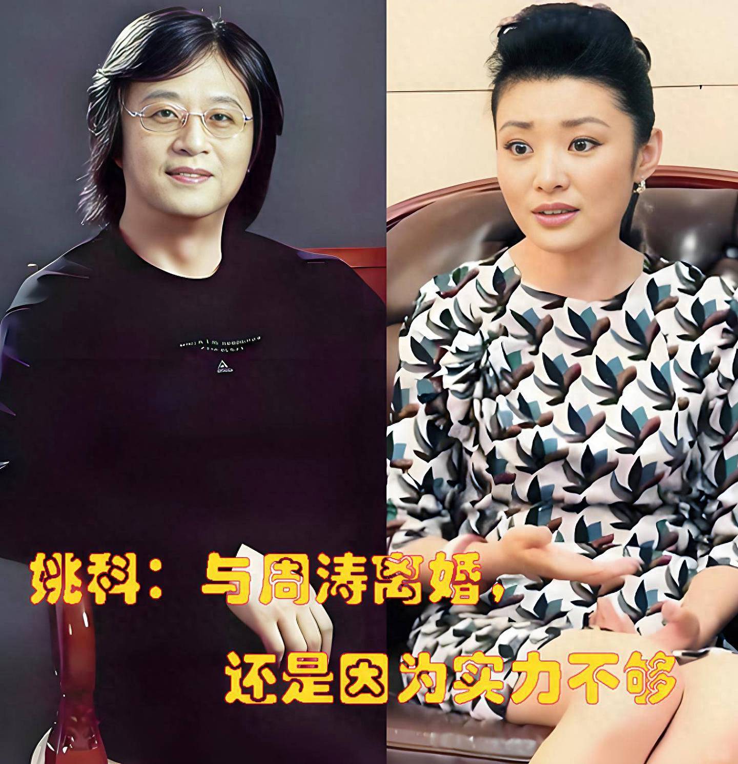 姚科：与周涛离婚，还是因为实力不够（组图） - 1