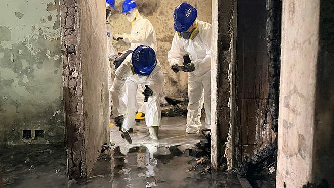 香港财政司回应宏福苑火灾后重建的可能性：需视楼宇情况而定（组图） - 2