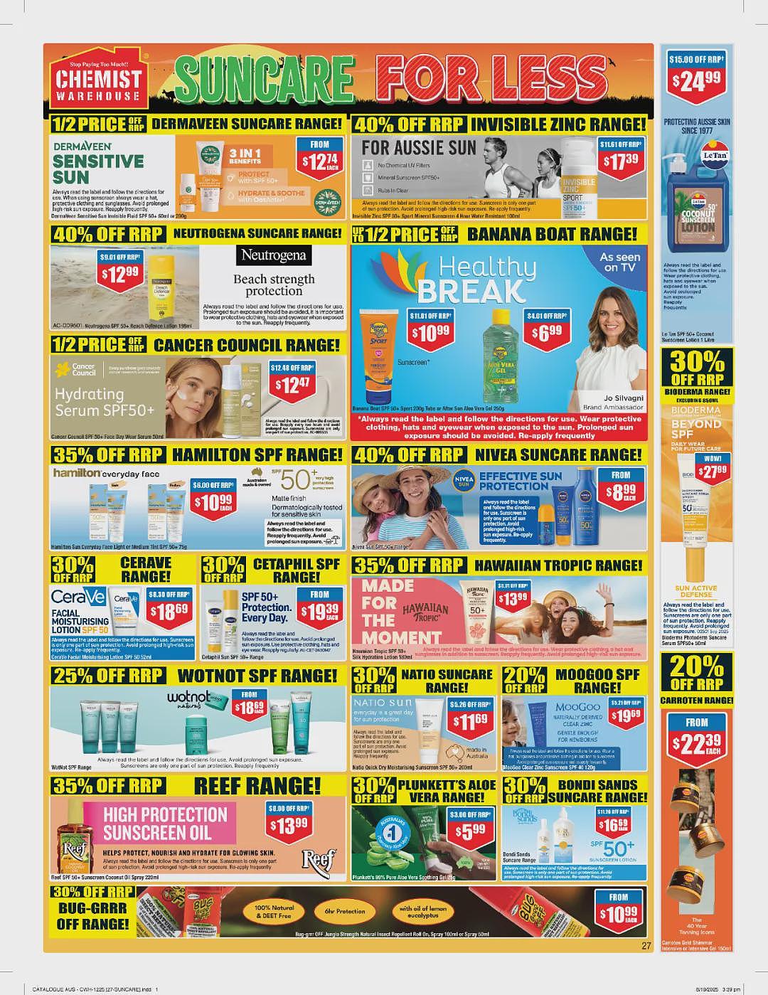 继续大量半价！【Chemist Warehouse】药店 12月1日至14日优惠目录（组图） - 27