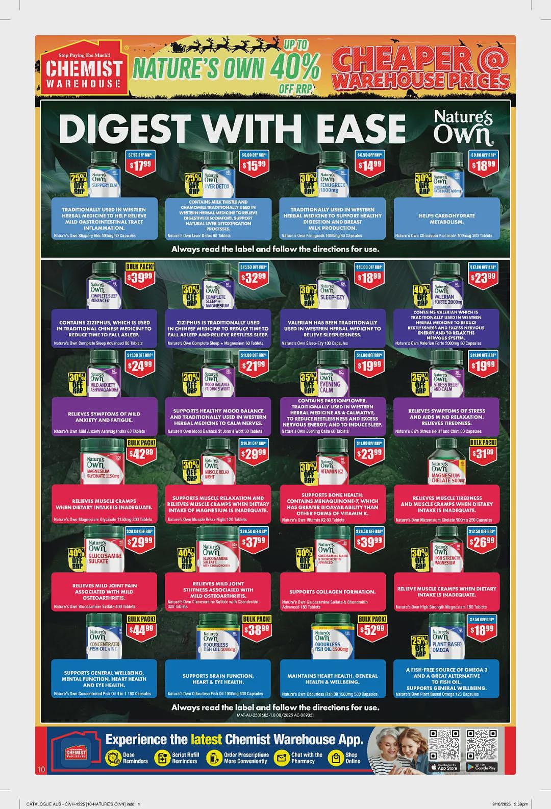 继续大量半价！【Chemist Warehouse】药店 12月1日至14日优惠目录（组图） - 10