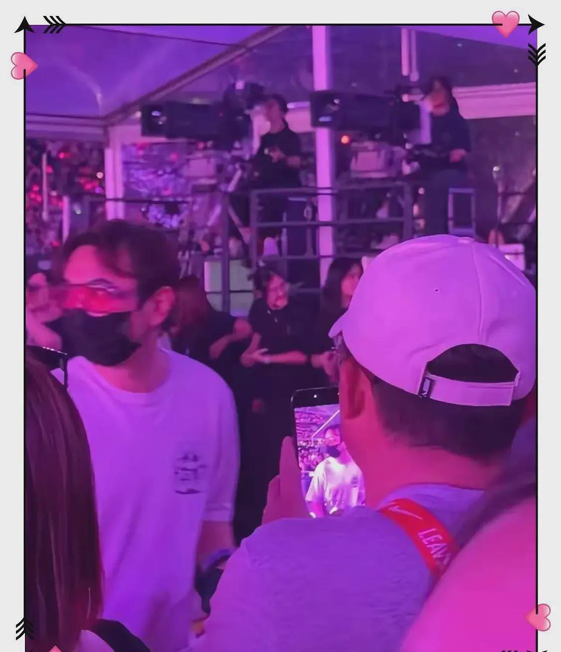 王思聪疑带懒懒看Blackpink演唱会,坐在前排上了大屏幕,戴墨镜头发稀疏(组图) - 6