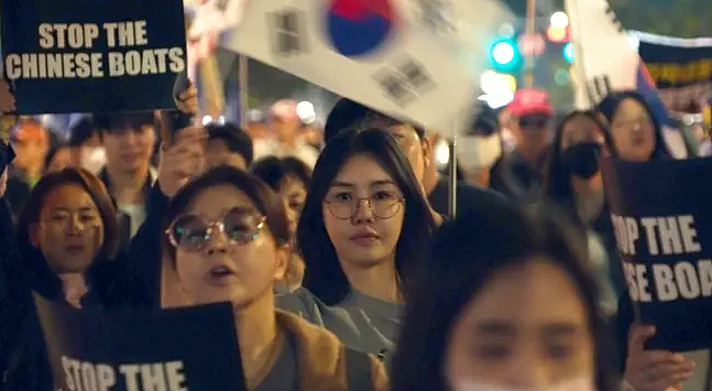 韩国反中示威掀争议，言论自由与毁谤管制界线模糊（图） - 1
