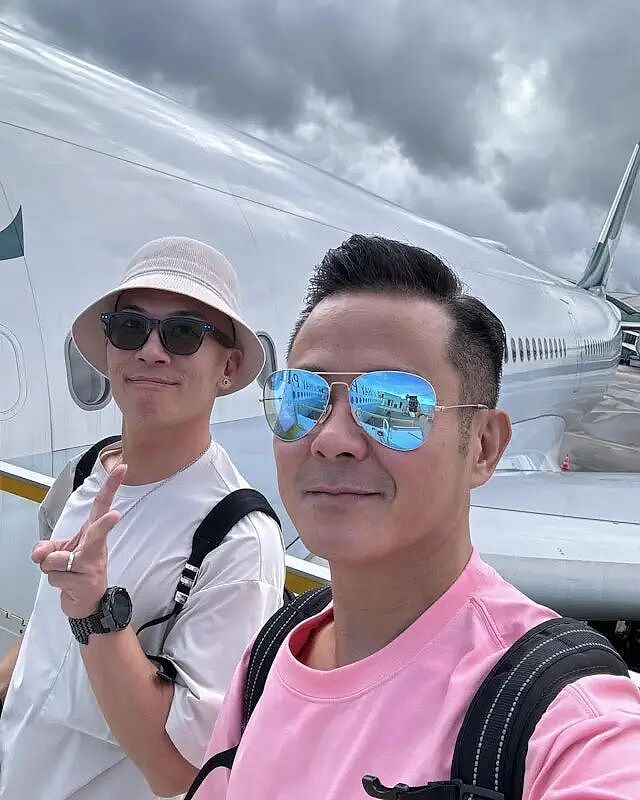 前TVB演员转战内地发展被嘲死茄喱啡,罕晒26年前结婚照,感谢太太一直包容(组图) - 4