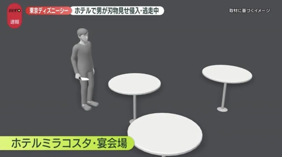 30岁中国男子持刀闯入东京迪士尼引发恐慌！日本人深感不安：近期不敢去事发地（组图） - 2
