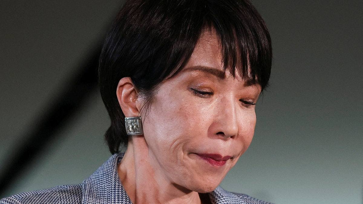 日股急挫1000点！高市早苗的“安倍经济学”难产（图） - 1