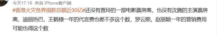 香港大火众星不捐款遭审判,迪丽热巴路人缘下滑、刘德华周润发得到体谅(组图) - 2