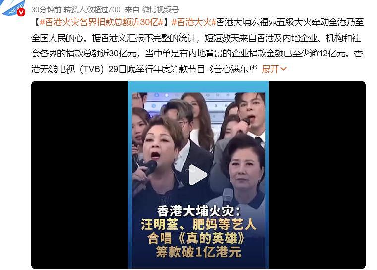 香港大火众星不捐款遭审判,迪丽热巴路人缘下滑、刘德华周润发得到体谅(组图) - 1