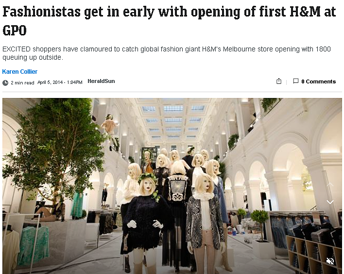 时代落幕!H&M全球关200家店,澳大城市CBD旗舰店已关门,官网清仓(组图) - 4