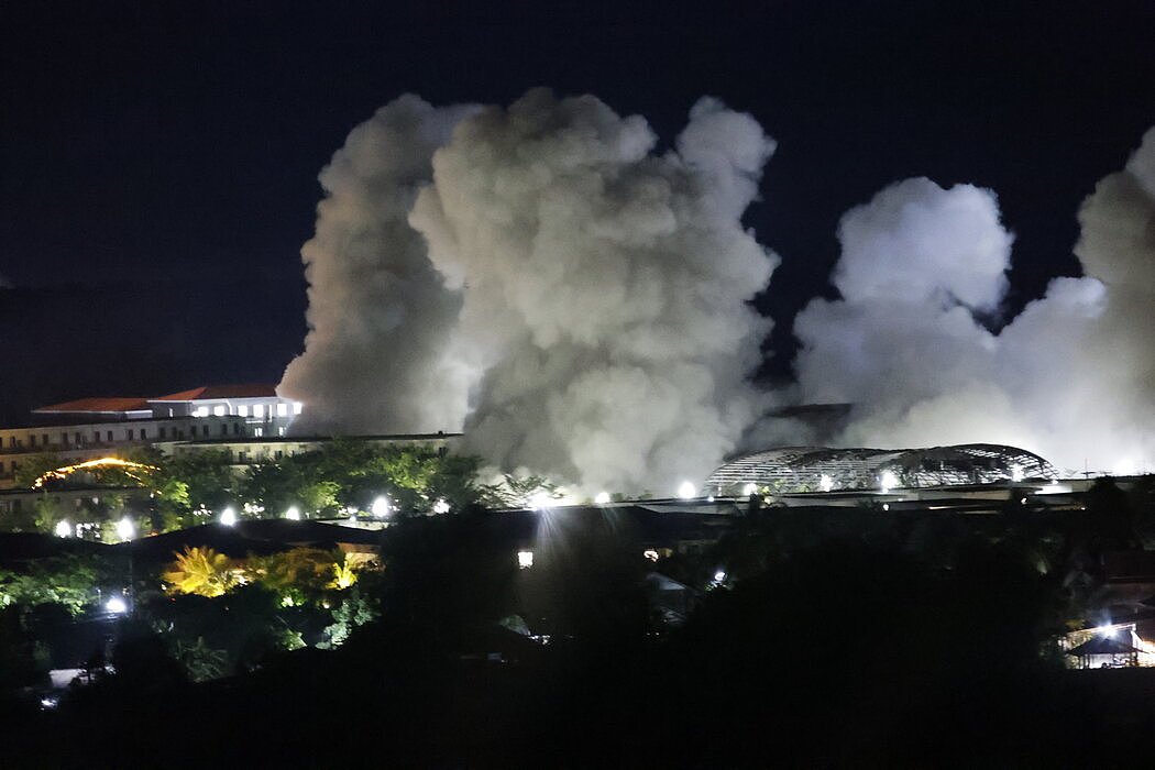 缅甸军政府突袭妙瓦底KK园区，斩草除根是还是作秀（组图） - 2