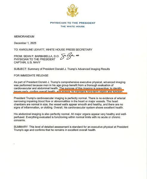 79岁特朗普被公布MRI扫描结果,回应“健康堪忧”,却被指有回避(组图) - 2
