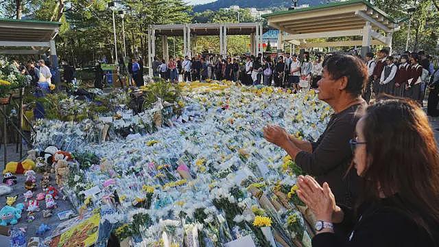香港宏福苑大火:死亡数增至156人,10名为外佣,成立“独立委员会”进行调查,民间记者会取消(组图) - 13