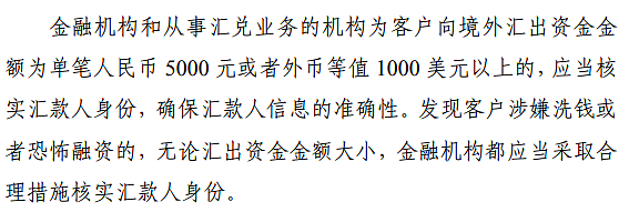注意!史上最严跨境汇款新规来了!下个月起,单笔超5000元/1000美元需核实身份!跨境资金全面监管,华人账户冻结潮预警(组图) - 2