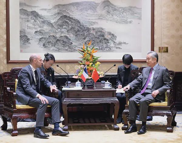 王毅会见法国外长:绝不允许日本借台湾问题生事(组图) - 2