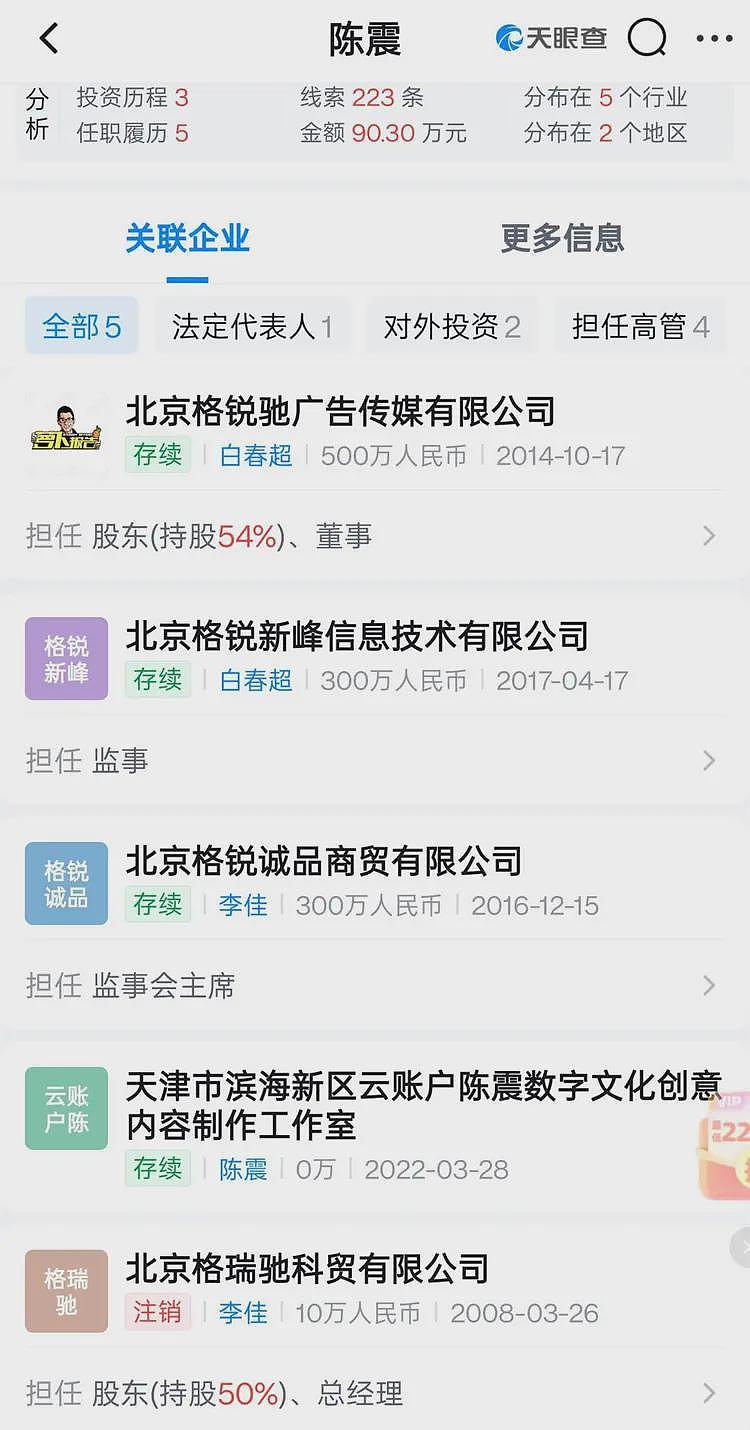 起底被全网禁言的陈震：曾因飙车被行政拘留7天、因打架赔偿70万元、名下公司因欠税被公告（组图） - 3