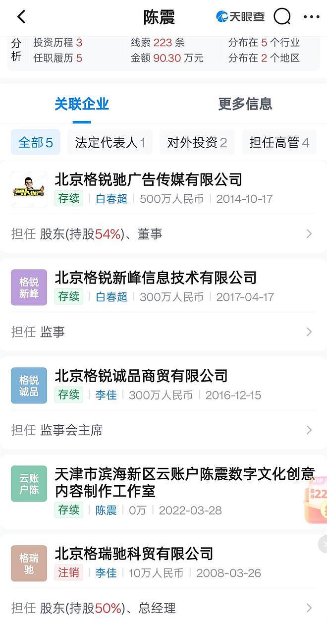 起底被全网禁言的陈震:曾因飙车被行政拘留7天、因打架赔偿70万元、名下公司因欠税被公告(组图) - 3