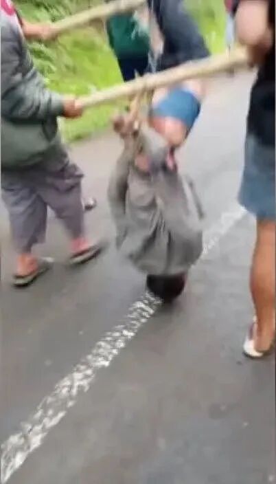 劣迹男偷抢不断,还将魔爪伸向残疾女子?村民彻底怒了:切他DD!游街!(组图) - 4