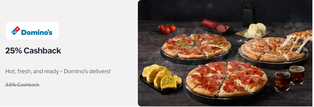抓紧！【Domino's】披萨今天折上折（组图） - 1