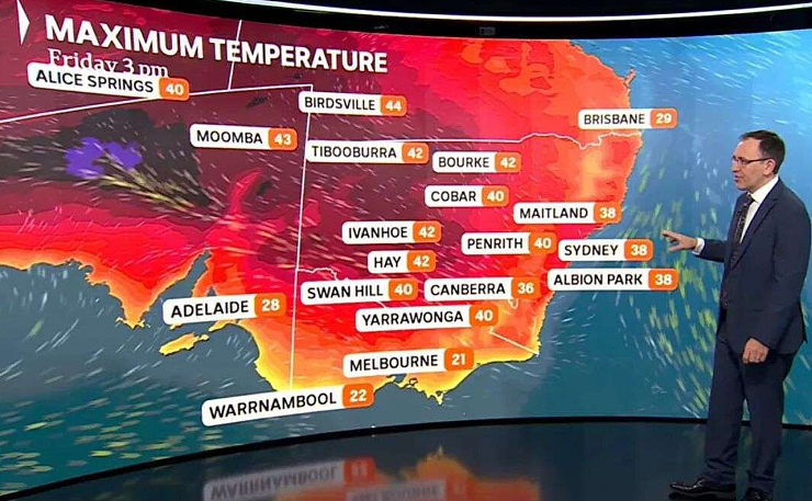 最高40°C!悉尼两年来最热一天!新州多处火灾,官方发布紧急禁令..(组图) - 3