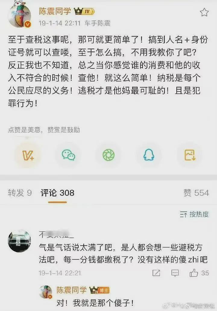 全网封禁后在海外发声？陈震的迷之操作，撞上央视的整治枪口（组图） - 3