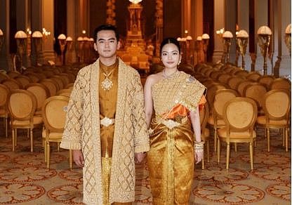 柬埔寨公主大婚堪比时尚盛典，曾在中国留学代言小米（组图） - 5