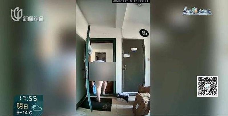 “辣眼睛”！上海男子天天露屁股取快递，邻居崩溃：怎活下去（组图） - 2