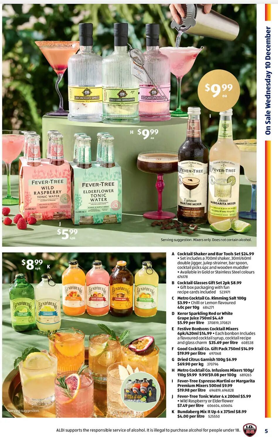 喝着鸡尾酒,吃着花生!【Aldi】12月10日起 特价品及本期特价食品(组图) - 4
