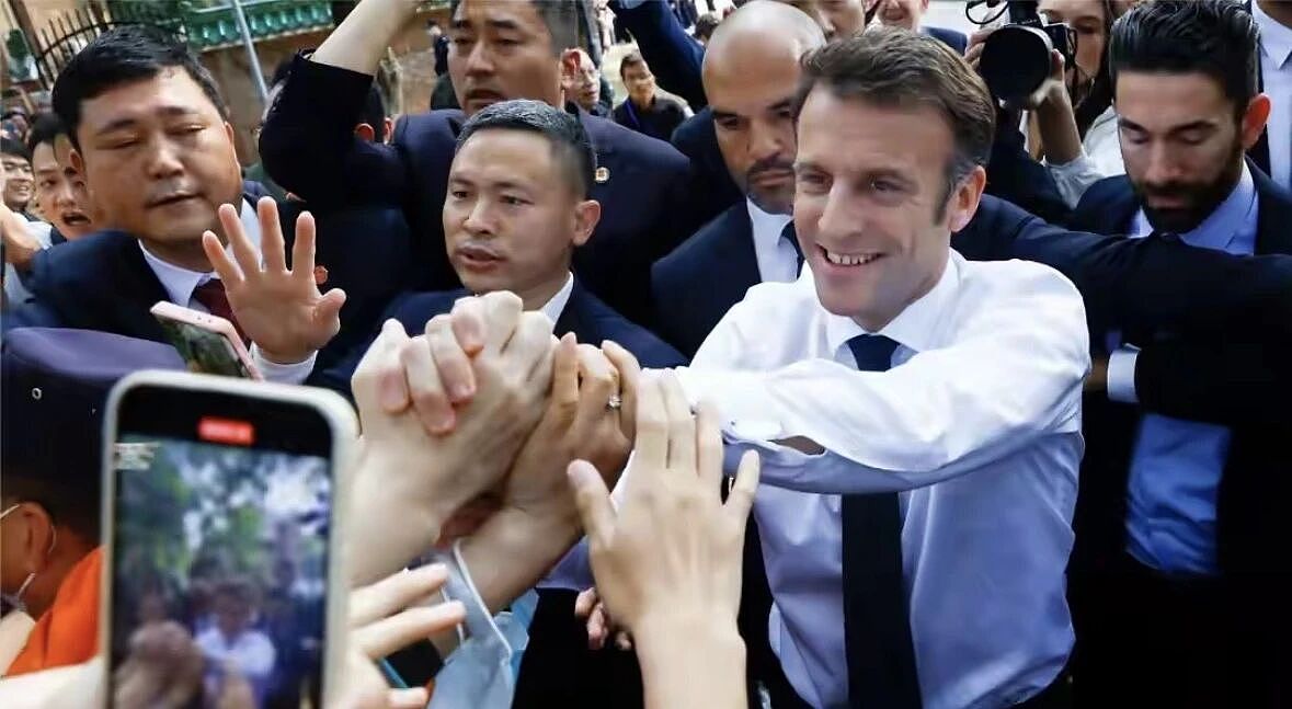 马克龙在中国找到了他心中的法国，这一刻他体验到了拿破仑的感觉（组图） - 12