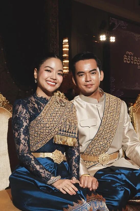 柬埔寨公主与富二代大婚,公主还曾留学中国!王室公主太多,不卷不行啊...(组图) - 17