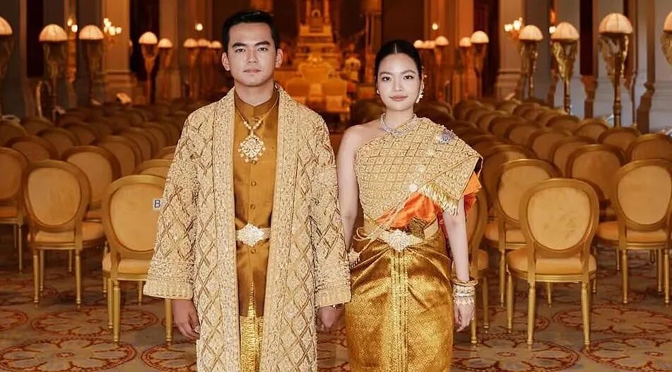 柬埔寨公主与富二代大婚,公主还曾留学中国!王室公主太多,不卷不行啊...(组图) - 2