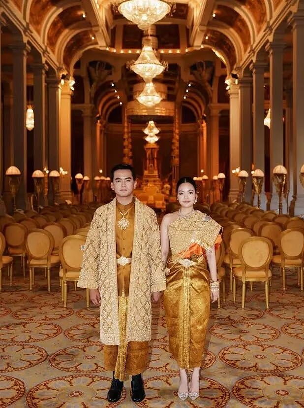 柬埔寨公主与富二代大婚,公主还曾留学中国!王室公主太多,不卷不行啊...(组图) - 12