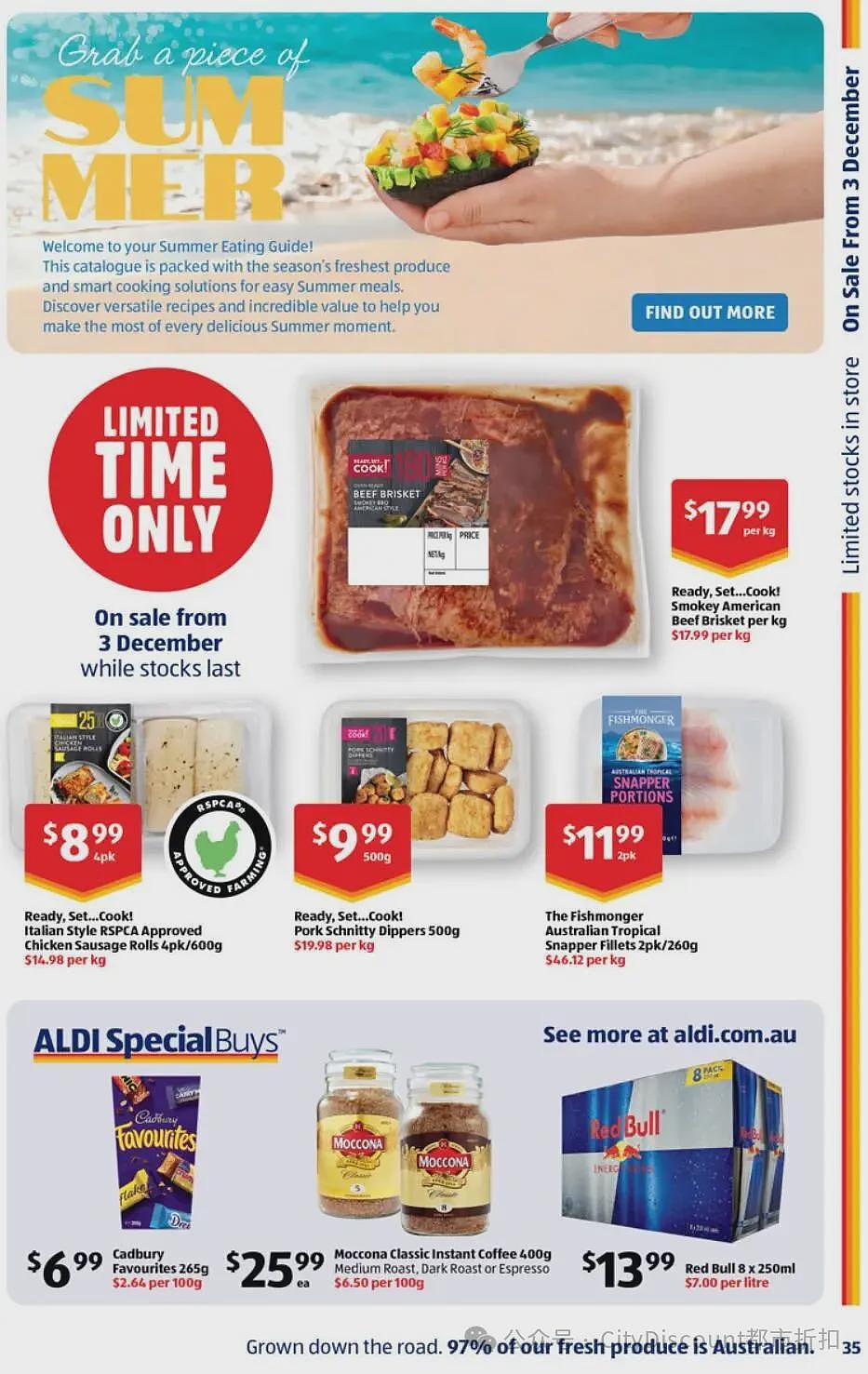 本周最新！澳洲各大超商特价商品一网打尽，大批好物骨折破半价！Woolworths、Coles、Aldi、UMall…（组图） - 132