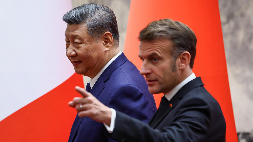马克龙警告中国：不减少贸易逆差，欧盟将征收关税（组图） - 1