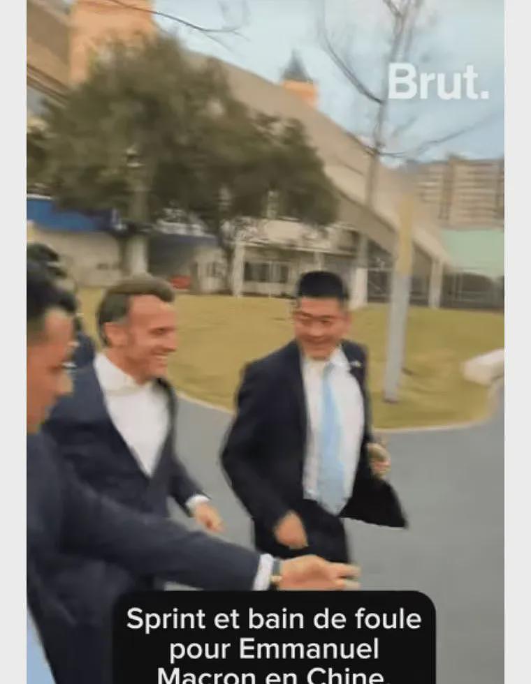 笑疯！马克龙走后发了一句中文！晨跑、被大学生包围，他终于爱上当总统的感觉（组图） - 4