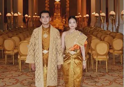 柬埔寨公主大婚堪比时尚盛典，公主曾在中国留学，新郎被视为新一代商业领袖（组图） - 5