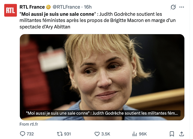 法国第一夫人公开骂脏话被拍!一句“傻X女人”成全国大瓜,优雅人设崩了?(视频/组图) - 9