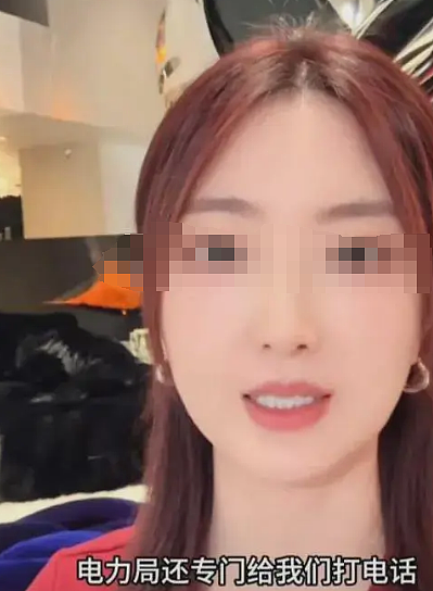 女网红晒豪宅曝一年电费40万，惊动电力局后底细被扒她老公职业值得细品…（组图） - 7