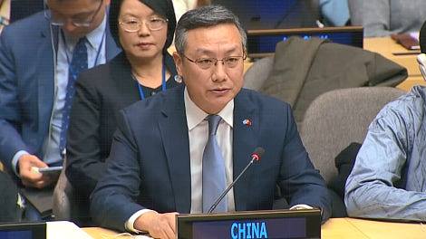 中国代表呼吁乌克兰问题各方争取早日达成和平协议(组图) - 1