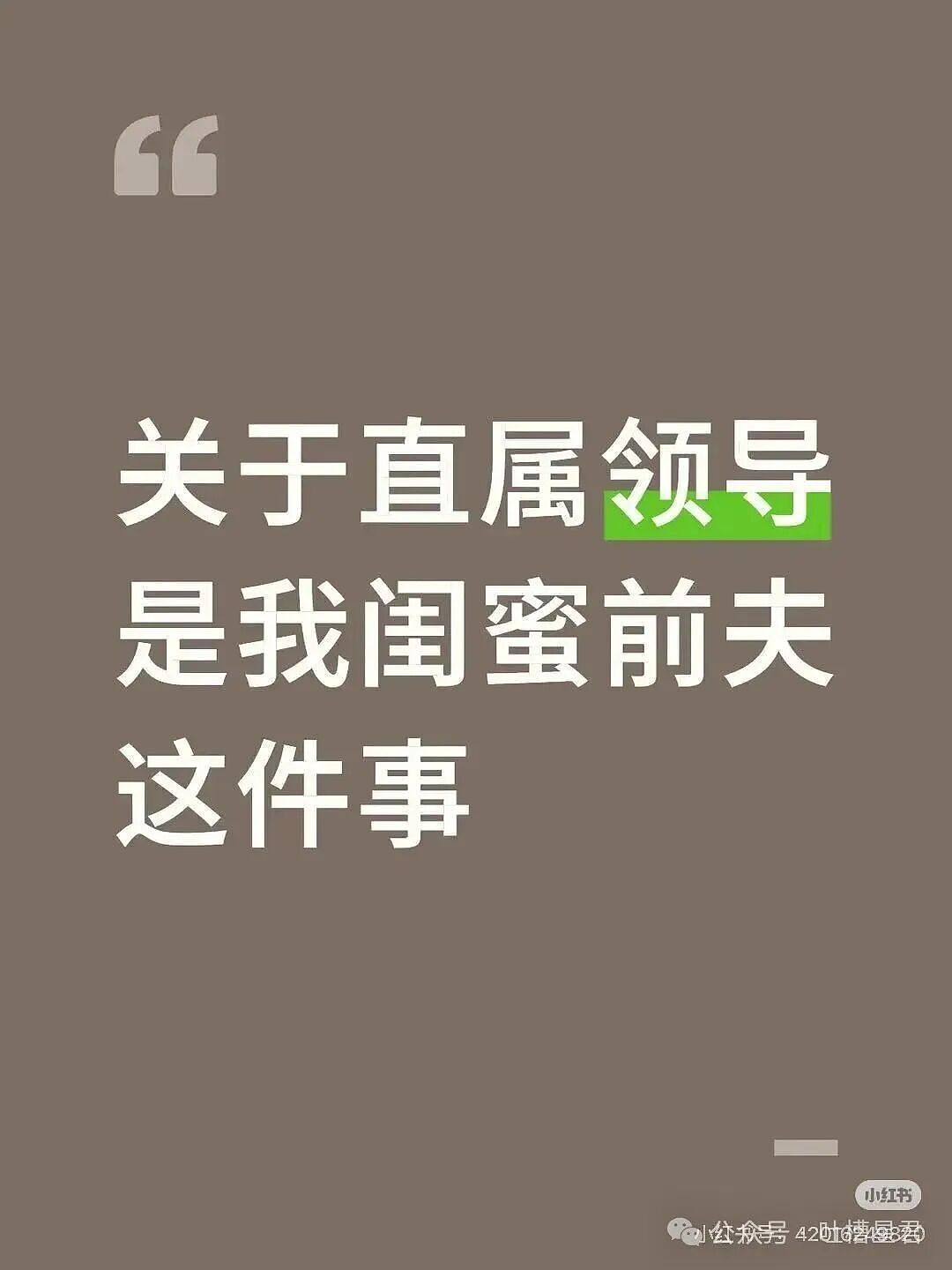 【爆笑】直属领导是闺蜜前夫是种什么体验...？哈哈哈爸爸妈妈离婚你跟谁（组图） - 3