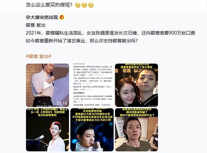 出轨、送女友进大牢,退圈四年后霍尊再度复出,刘欢当年一语成谶(组图) - 14