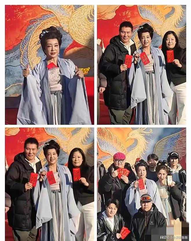 刘晓庆恐怕是缺钱花了！75岁高龄再接短剧，满脸褶子，颈纹好多！（组图） - 1