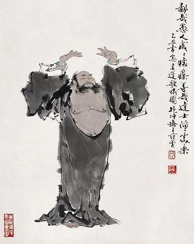 87岁国画大师范曾与小50岁妻官宣得子！与女儿、继子断绝关系（组图） - 9