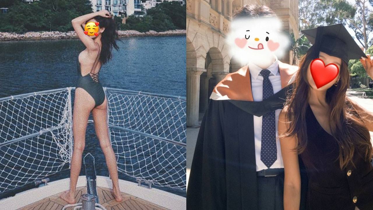 性感女神年花数十万供细佬读书，亲飞澳洲见证毕业：忍唔住流泪了（组图） - 1
