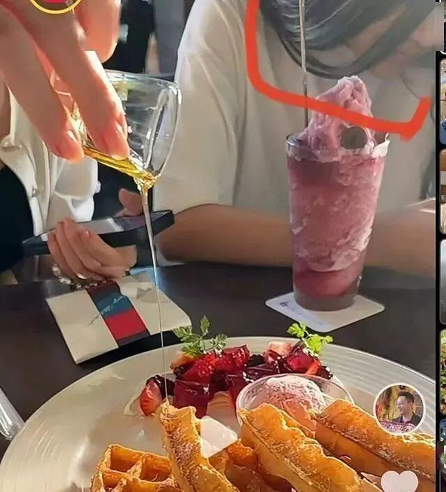 汪小菲台北带小玥儿逛街喝下午茶，小玥儿极像大S（组图） - 2