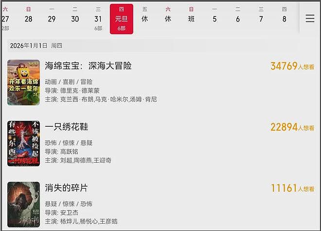 跨年档12部新片来袭！没有大片全是情怀，55岁古天乐对打71岁成龙（组图） - 5